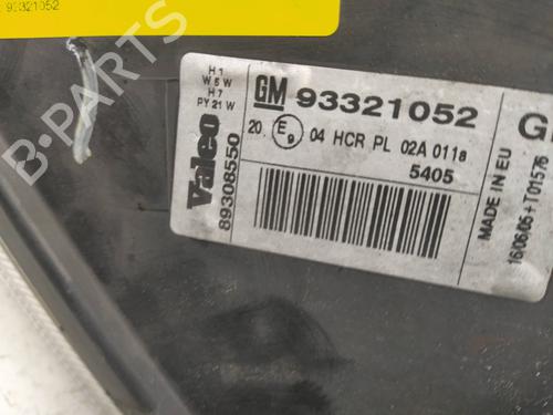 Left headlight OPEL MERIVA A MPV (X03) 1.7 CDTI (E75) | BP7556525C28 