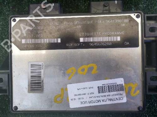 Engine control unit (ECU) PEUGEOT 206 Hatchback (2A/C) 1.9 D | BP809745M57 