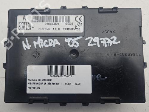 Used Electronic module NISSAN MICRA III (K12) 1.2 16V (80 hp) 24653842