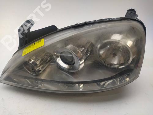 Used Left headlight Left headlight OPEL CORSA C (X01) 1.2 Twinport (F08, F68) (80 hp) 10110082 10110082