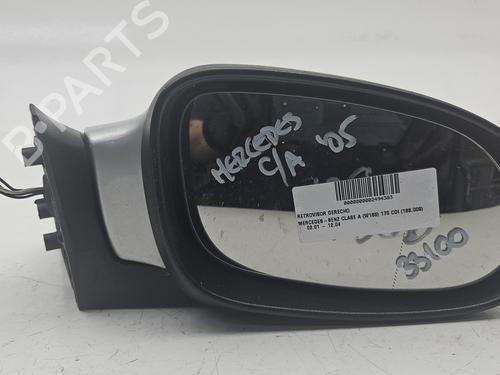 Used Right mirror MERCEDES-BENZ A-CLASS (W168) A 170 CDI (168.009, 168.109) (95 hp) 22428628