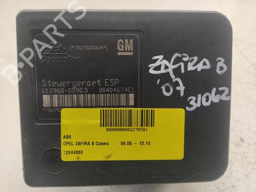 Used ABS pump OPEL ZAFIRA / ZAFIRA FAMILY B (A05) 1.9 CDTI (M75) (120 hp) 16261366