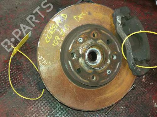 Used Right front steering knuckle OPEL CORSA D (S07) 1.0 (L08, L68) (60 hp) 540641