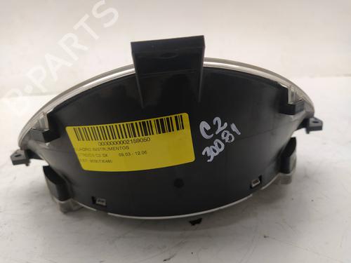 Instrument cluster CITROËN C2 (JM_) 1.4 HDi | BP10985448C47 