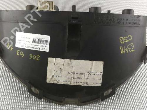 Instrument cluster PEUGEOT 206 Hatchback (2A/C) 1.4 HDi eco 70 | BP2821571C47 