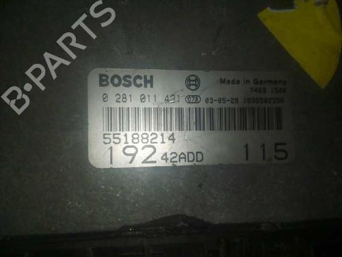 Engine control unit (ECU) FIAT STILO (192_) 1.9 JTD (192_XE1A) | BP170731M57 