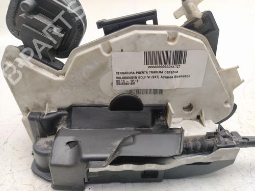 Rear right lock VW GOLF VI (5K1) 1.6 TDI | BP13948135C99 