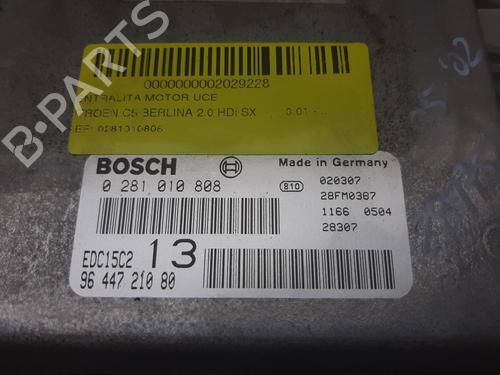 Engine control unit (ECU) CITROËN C5 I (DC_) 2.0 HDi (DCRHZB, DCRHZE) | BP8886087M57 