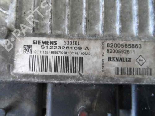 Used Engine control unit (ECU) RENAULT SCÉNIC II (JM0/1_) [2003-2010]  144524