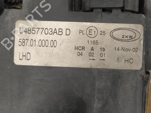 Left headlight CHRYSLER VOYAGER IV (RG, RS)  | BP15003894C28 