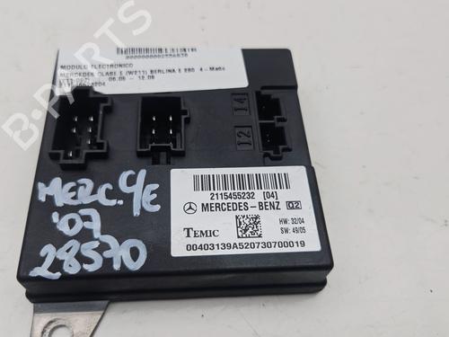 Elektronisk modul MERCEDES-BENZ E-CLASS (W211) E 280 4-matic (211.092) (231 hp) 27890585