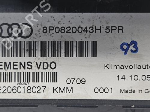 Climate control AUDI A3 (8P1)  | BP24632466I5 