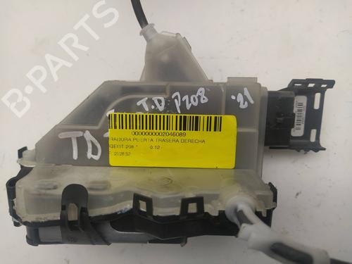 Rear right lock PEUGEOT 208 I (CA_, CC_)  | BP9184453C99 
