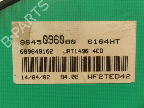 Instrument cluster PEUGEOT 206 Hatchback (2A/C) 1.4 HDi eco 70 | BP16266553C47 