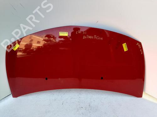 Used Hood RENAULT CLIO III (BR0/1, CR0/1) 1.5 dCi (C/BR0G, C/BR1G) (68 hp) 8220886