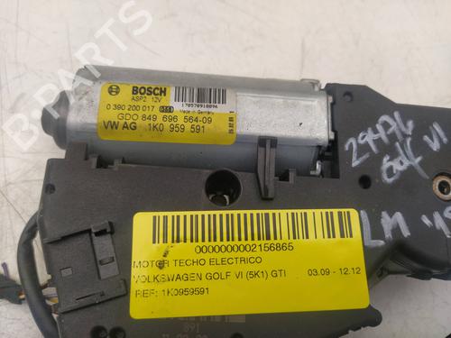 Sunroof engine VW GOLF VI (5K1) 2.0 GTi | BP10909650M60 