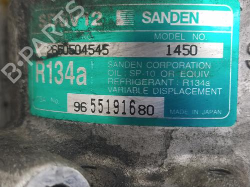 AC compressor CITROËN C3 I (FC_, FN_) 1.4 HDi | BP18662725M34 