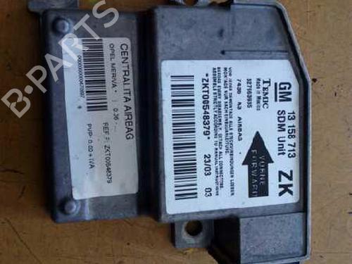 Kollisjonspute styreenhet OPEL MERIVA A MPV (X03) 1.6 16V (E75) (100 hp) 575705