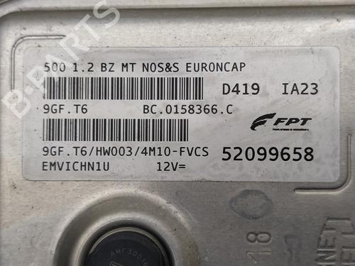 Engine control unit (ECU) FIAT 500 (312_)  | BP19664866M57 