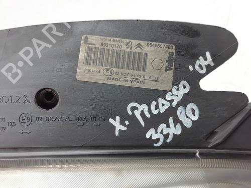 Left headlight CITROËN XSARA PICASSO (N68) 1.6 HDi | BP25784986C28 