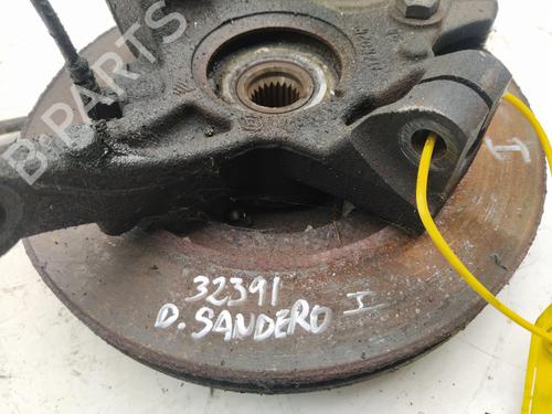 Left front steering knuckle DACIA SANDERO II  | BP22688884M25 