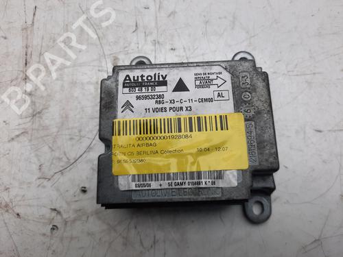 Kollisjonspute styreenhet CITROËN C5 I (DC_) 2.0 HDi (DCRHZB, DCRHZE) (109 hp) 10568933