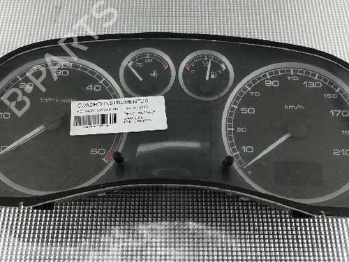 Used Instrument cluster PEUGEOT 307 (3A/C) 2.0 HDi 90 (90 hp) 1399872