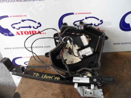 Used Rear right window mechanism SEAT LEON (1P1) [2005-2013]  170980