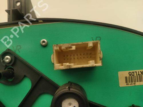 Instrument cluster PEUGEOT 206 Hatchback (2A/C) 1.6 HDi 110 | BP10136492C47 