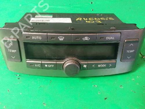 Used Climate control TOYOTA AVENSIS Saloon (_T25_) 2.0 D-4D (CDT250_, CDT250R) (116 hp) 2962518