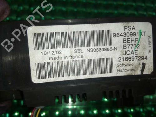 Climate control PEUGEOT 307 (3A/C) 2.0 HDi 90 | BP576144I5 