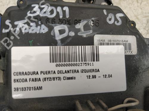 Front left lock SKODA FABIA I (6Y2)  | BP18041755C98 