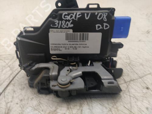 Used Front right lock VW GOLF V (1K1) [2003-2010]  17166436