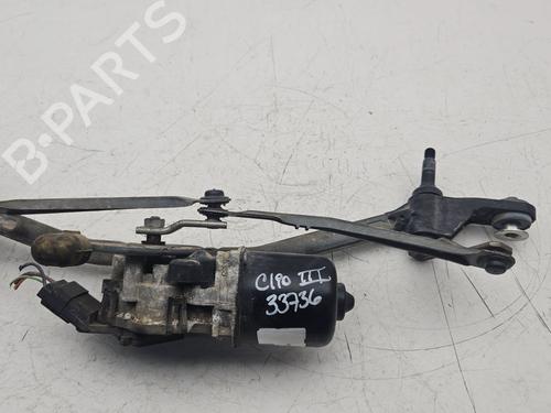 Used Front wiper motor RENAULT CLIO III (BR0/1, CR0/1) 1.2 16V (BR02, BR0J, BR11, CR02, CR0J, CR11) (75 hp) 26186678