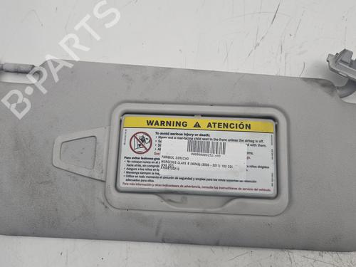 Used Right sun visor MERCEDES-BENZ B-CLASS Sports Tourer (W245) [2005-2011]  23560154