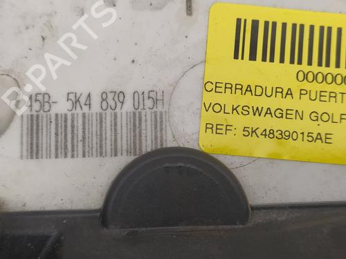 Rear left lock VW GOLF VI (5K1) 1.6 TDI | BP13948136C100 