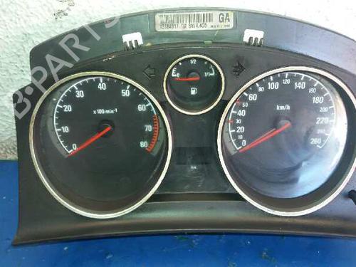 Used Instrument cluster OPEL ASTRA H (A04) 1.6 (L48) (105 hp) 578046