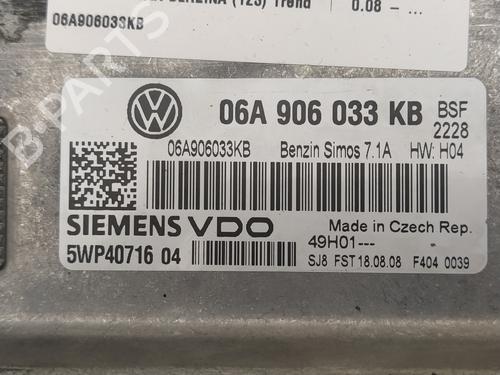Engine control unit (ECU) SKODA OCTAVIA II (1Z3)  | BP20152445M57 
