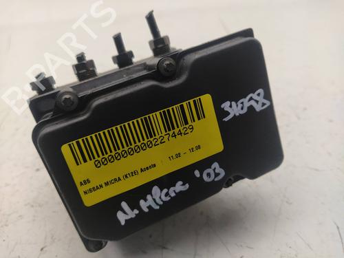 Used ABS pump NISSAN MICRA III (K12) 1.2 16V (80 hp) 14929071
