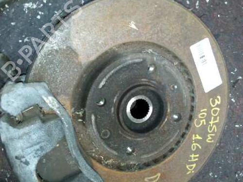 Venstre Styrespindel Lejehus PEUGEOT 307 Break (3E) 1.6 HDi 110 (109 hp) 577206
