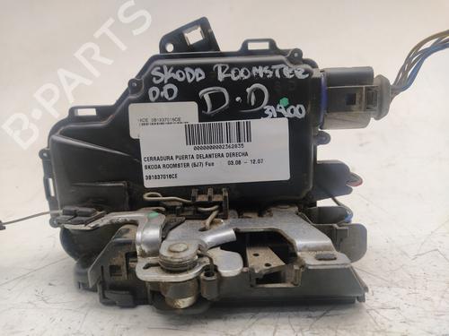 Used Front right lock SKODA ROOMSTER (5J7) [2006-2015]  17194036