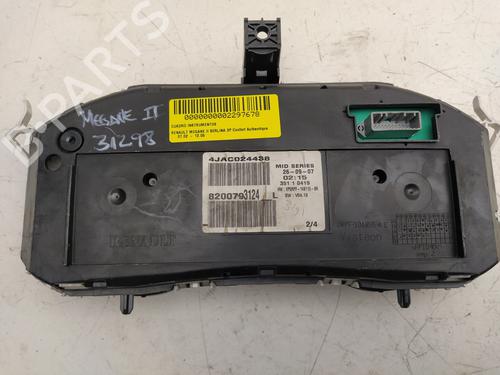 Instrument cluster RENAULT MEGANE II (BM0/1_, CM0/1_) 1.6 16V (BM0C, CM0C) | BP15690703C47 