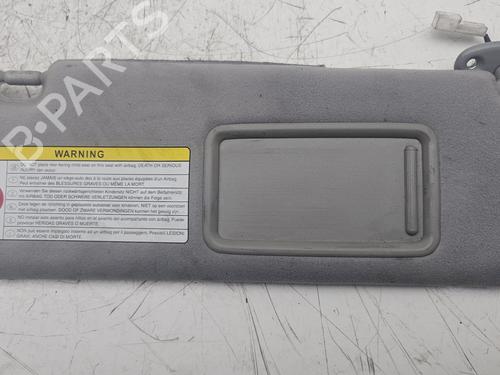 Used Right sun visor TOYOTA PRIUS Liftback (_W2_) 1.5 Hybrid (NHW20_, NHW20R) (112 hp) 23452244