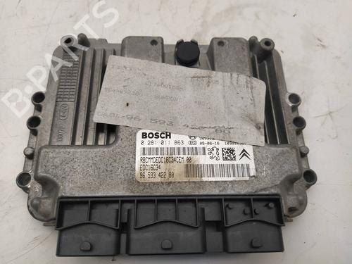 Engine control unit (ECU) CITROËN C4 I (LC_)  | BP10168898M57 