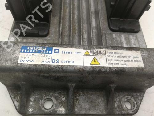 Engine control unit (ECU) OPEL MERIVA A MPV (X03) 1.7 CDTI (E75) | BP5184495M57 