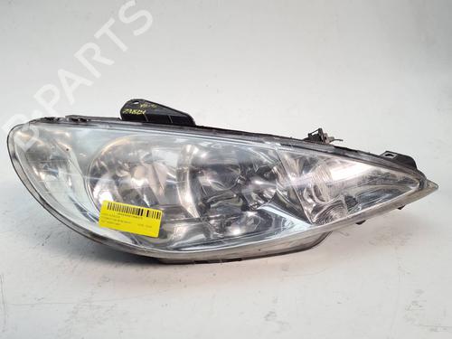 Koplamp rechts PEUGEOT 206 Hatchback (2A/C) 1.4 HDi eco 70 (68 hp) 7574583