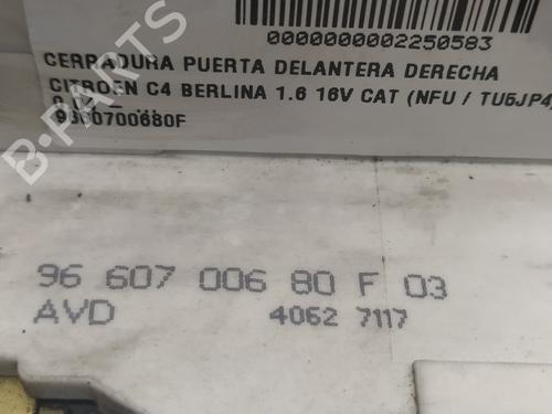 Front right lock CITROËN C4 I (LC_)  | BP18115009C97 