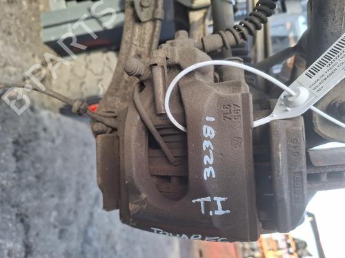 Venstre bremsekaliber bag VW TOUAREG (7LA, 7L6, 7L7) 2.5 R5 TDI (174 hp) 30832722