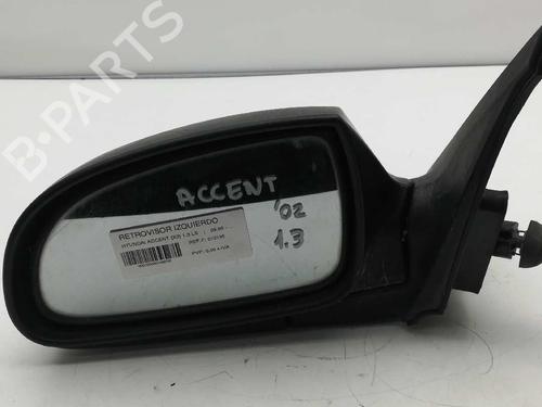 Used Left mirror HYUNDAI ACCENT I (X-3) 1.3 i 12V (84 hp) 4038867