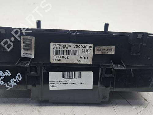 Instrument cluster VW TOURAN (1T1, 1T2)  | BP27878283C47